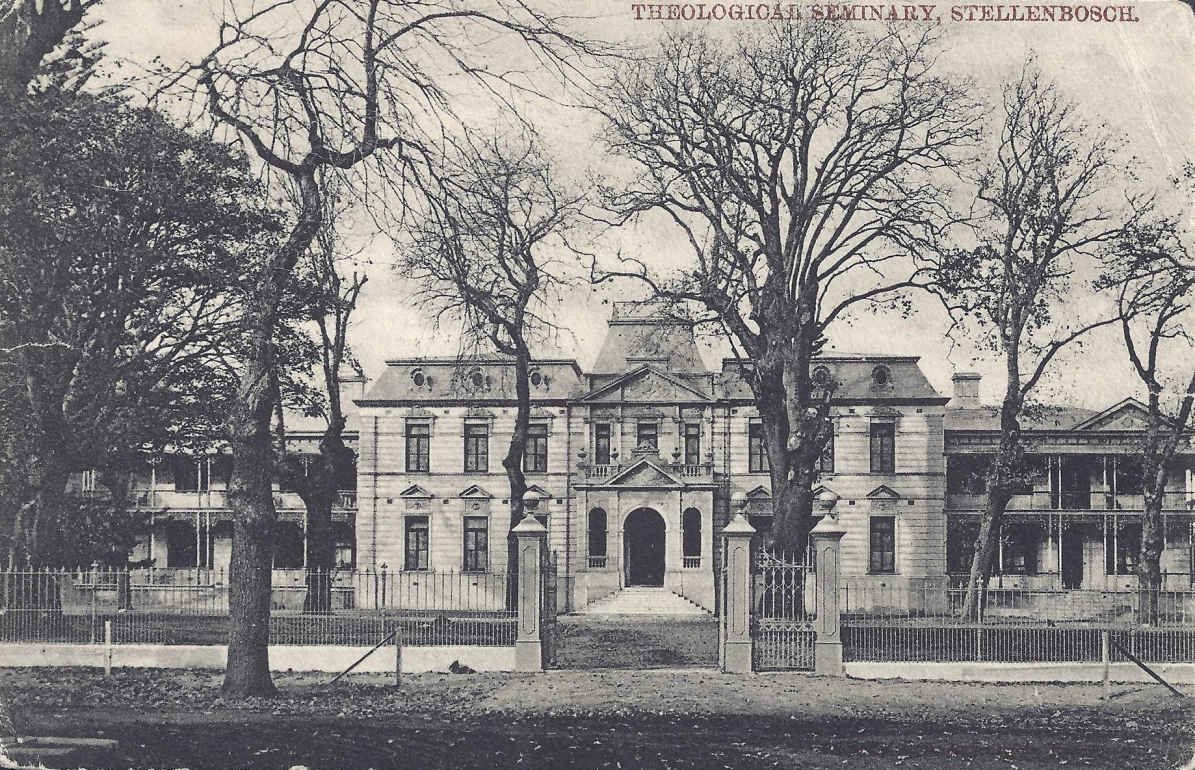 Stellenbosch Theological Seminary postal cancellation 1907