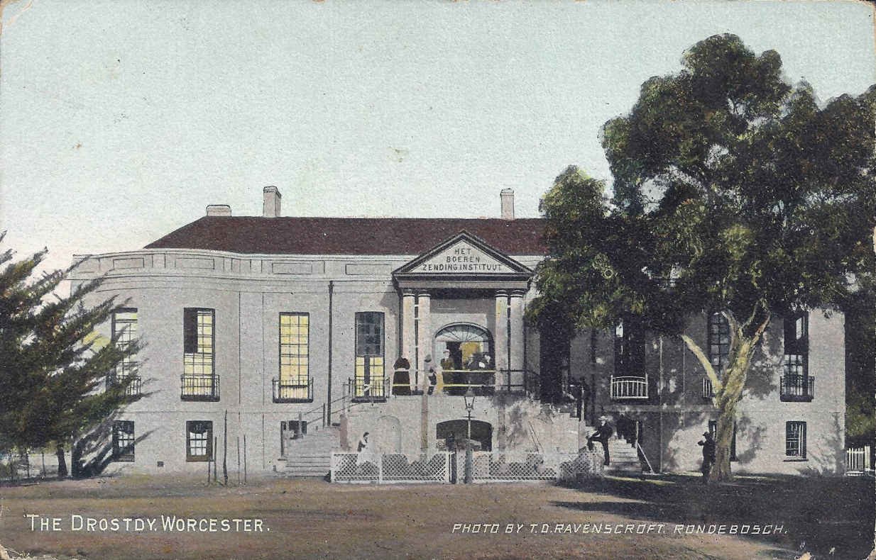 Worcester the Drosty postal cancellation 11.7.1910