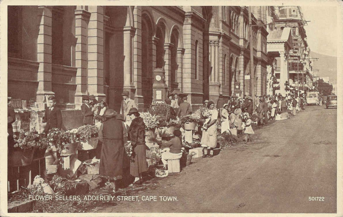 Flower Sellers Adderley Str CapeTown