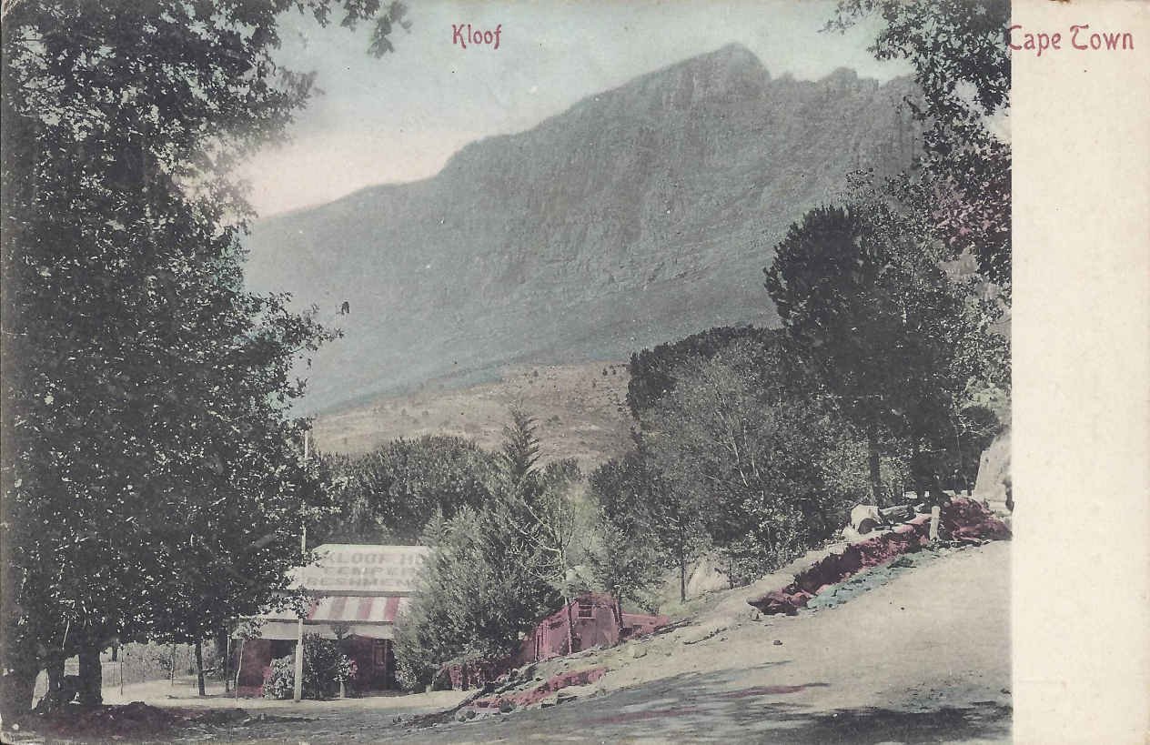 Kloof, Cape Town, showing Kloof Hotel and Refreshments