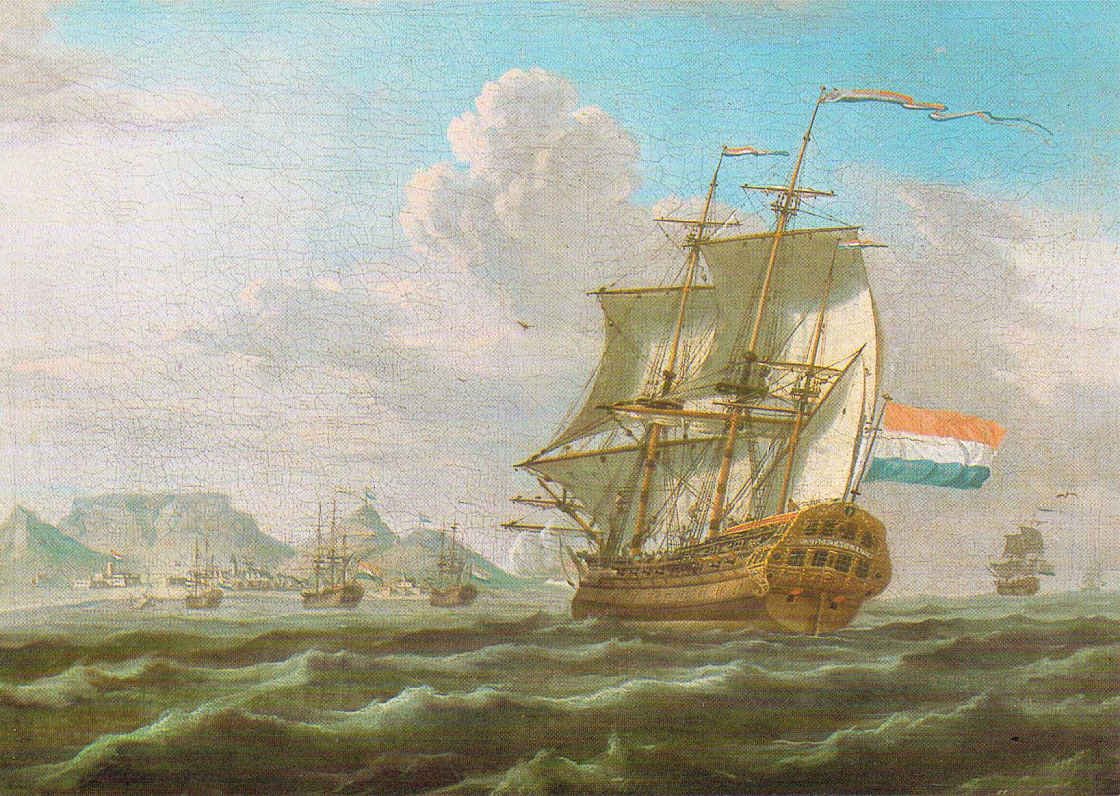 Kaapstad  Die Noord-Nieuwland in Tafelbaai  1762