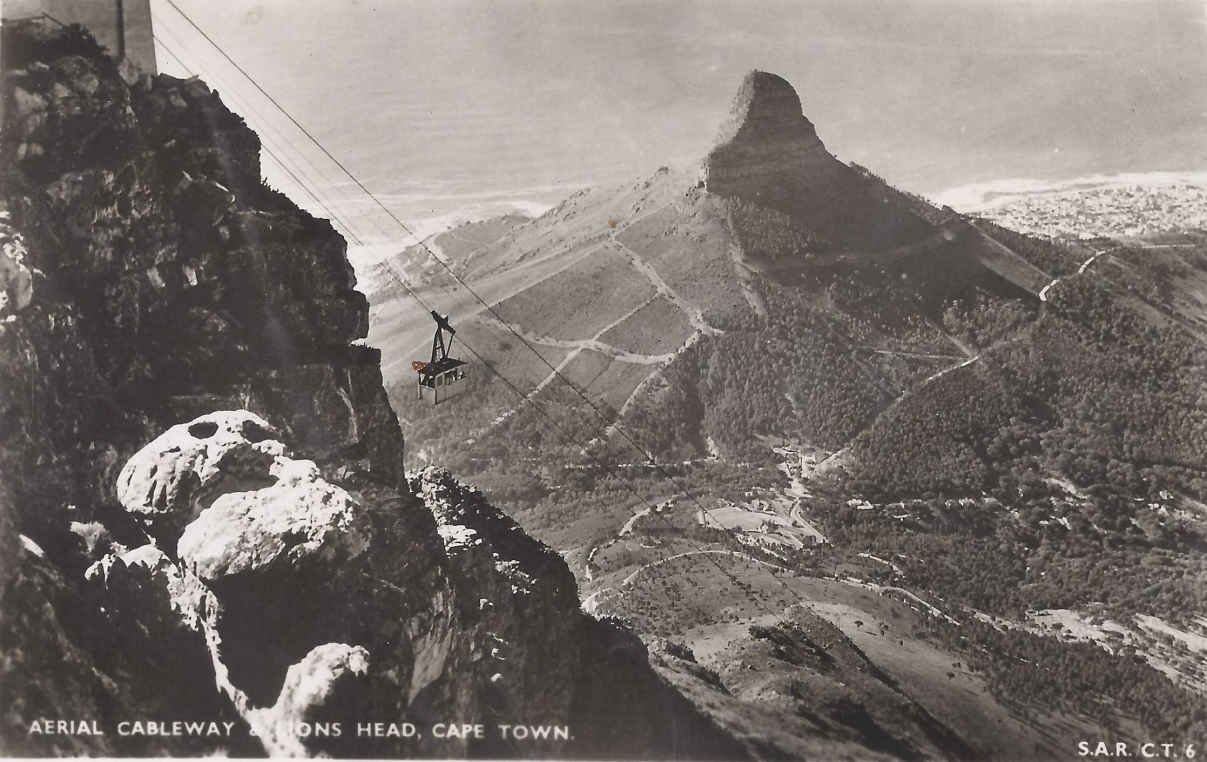 Aerial Cableway, Lion's Head Cape Town
