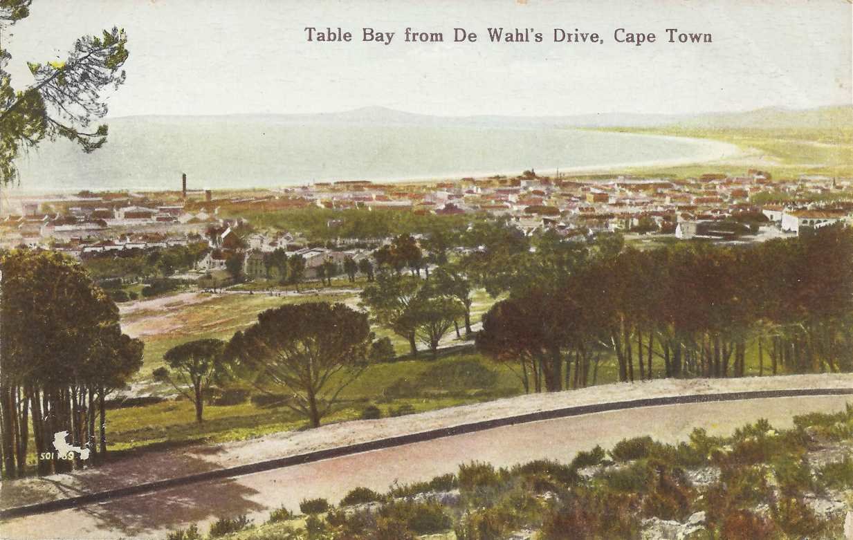 Table Bay from De Wahl's Drive, Cape Town