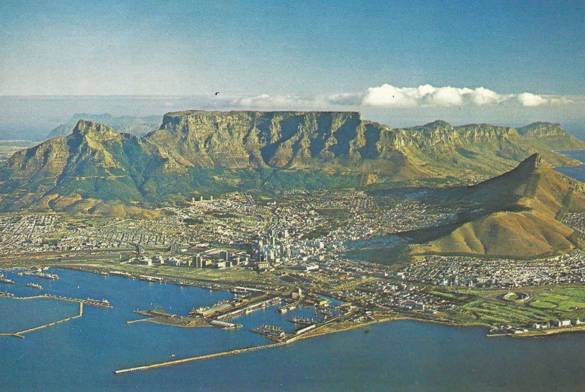 Kaapstad lugfoto