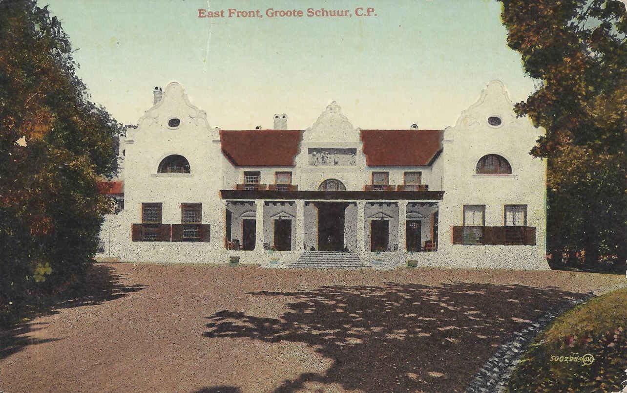 East Front, Groote Schuur