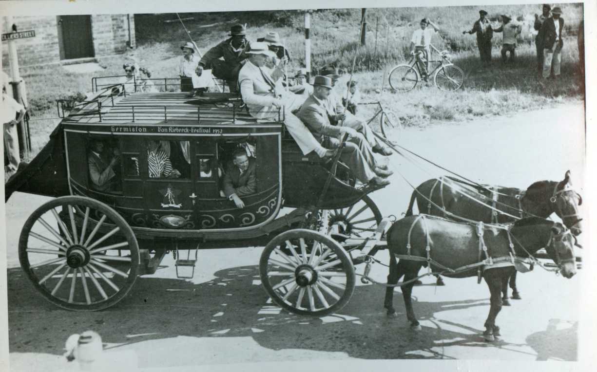 Germiston, Koets met die herdenking van die Groot Trek.