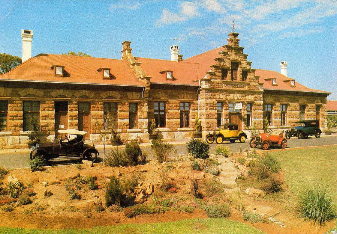 Heidelberg Tvl Ou NZASM-stasie 1895 en voormalige motormuseum