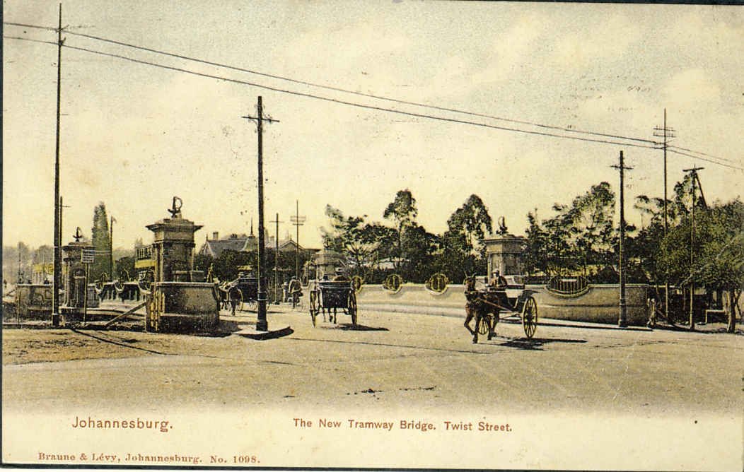 JOHANNESBURG Twist Street The New Tramway Bridge