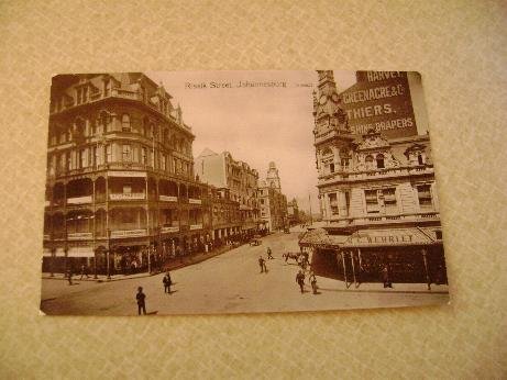 Rissik Street. Johannesburg early 1900'S