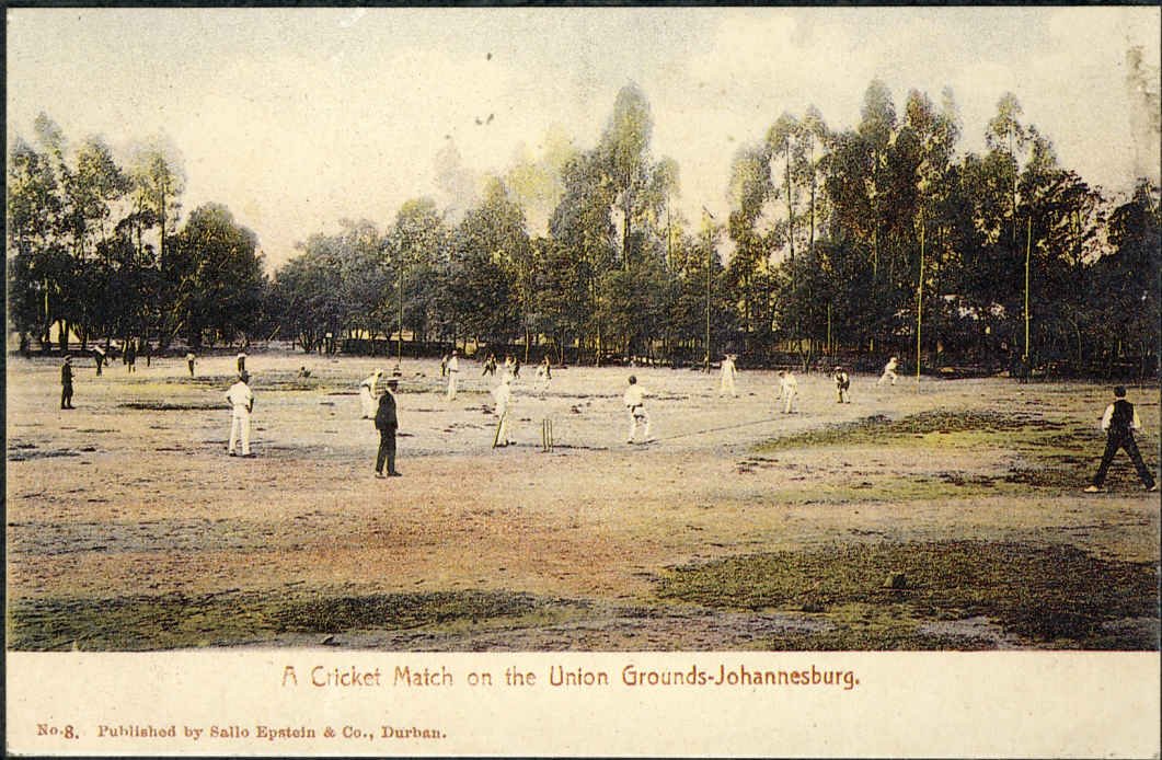 Johannesburg Union Grounds - A cricket match
