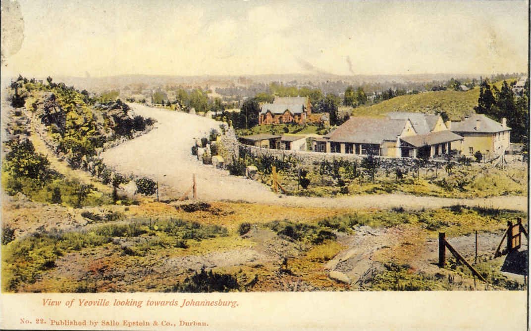 Johannesburg View of Yeoville looking towards Johannesburg