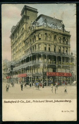 Johannesburg Stuttaford and co. Pritchard Street