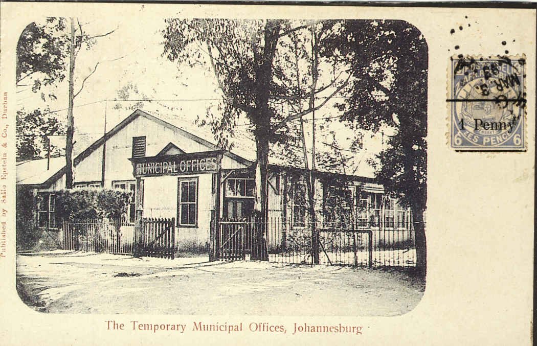 Johannesburg The Temporary Municipal Offices