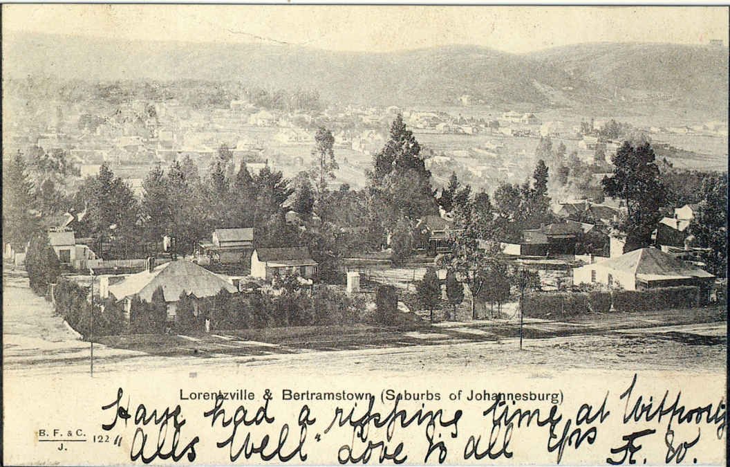 Johannesburg Lorentzville &amp; Bertramstown Suburbs of Johannesburg