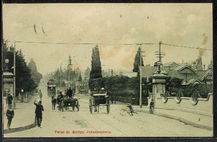 Johannesburg Twist Street Bridge