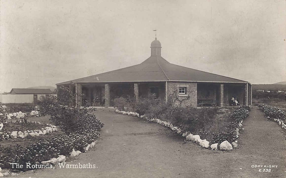 The Rodunda hot spring mineral bath at Warmbaths Transvaal