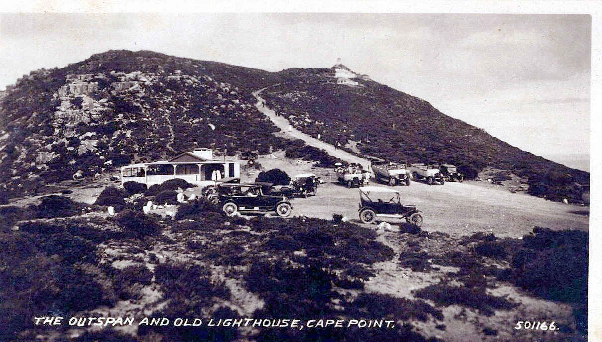old Lighthouse and Outspan,Cape point