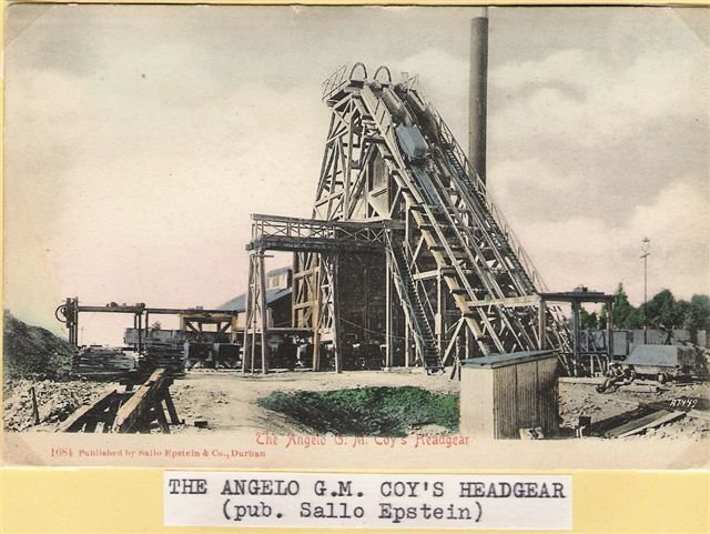 Mine Anglo Gold Coy's Headgear