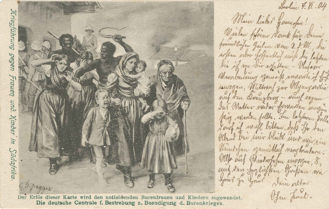Natives wipping women front