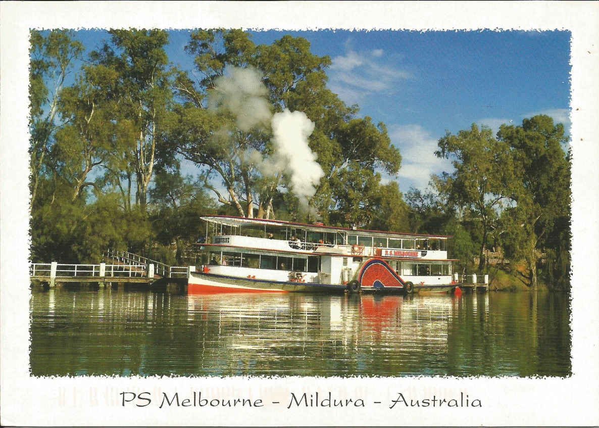 Mildura, The PS Melbourne - Built 1912, restored 1965