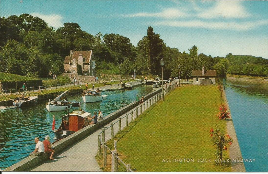 Allington Lock, River Medway