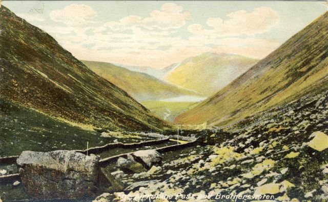 Cumbria Lake Districts, The Kirkstone Pass &amp; Brothers Water