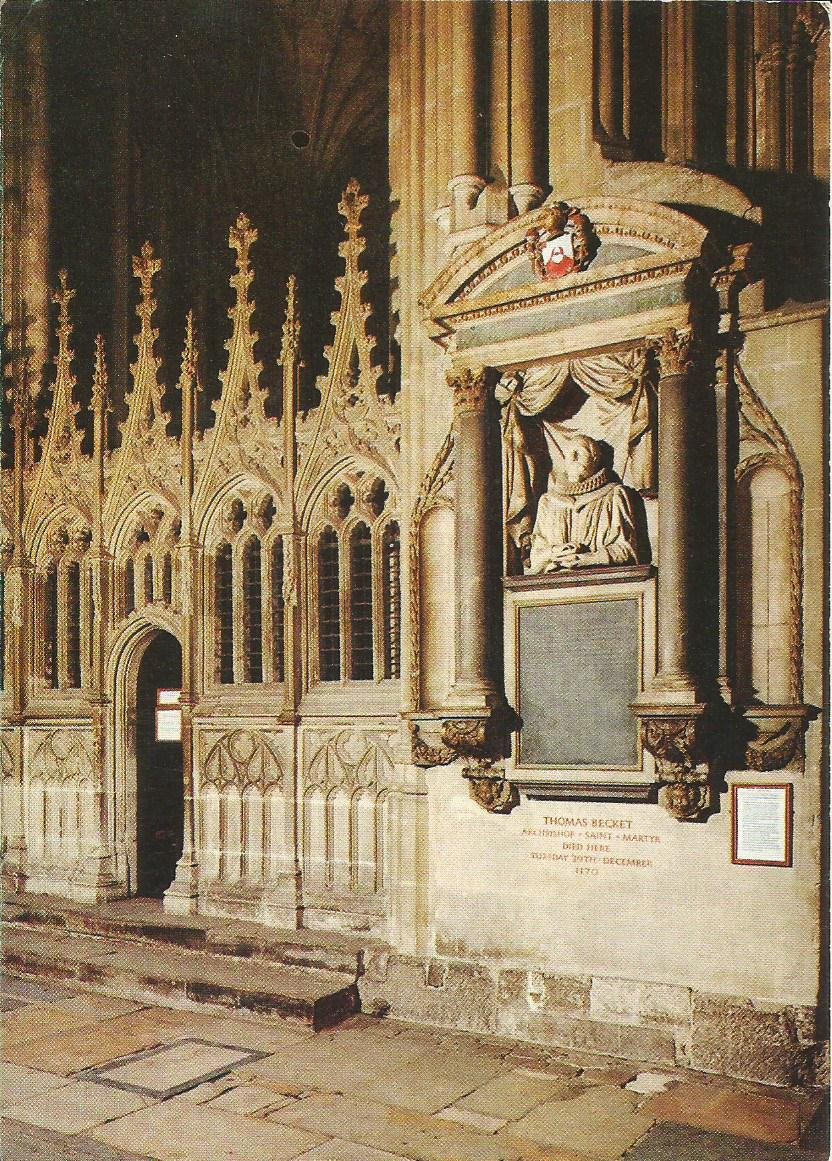 Canterbury, Cathedral,The Martyrdom