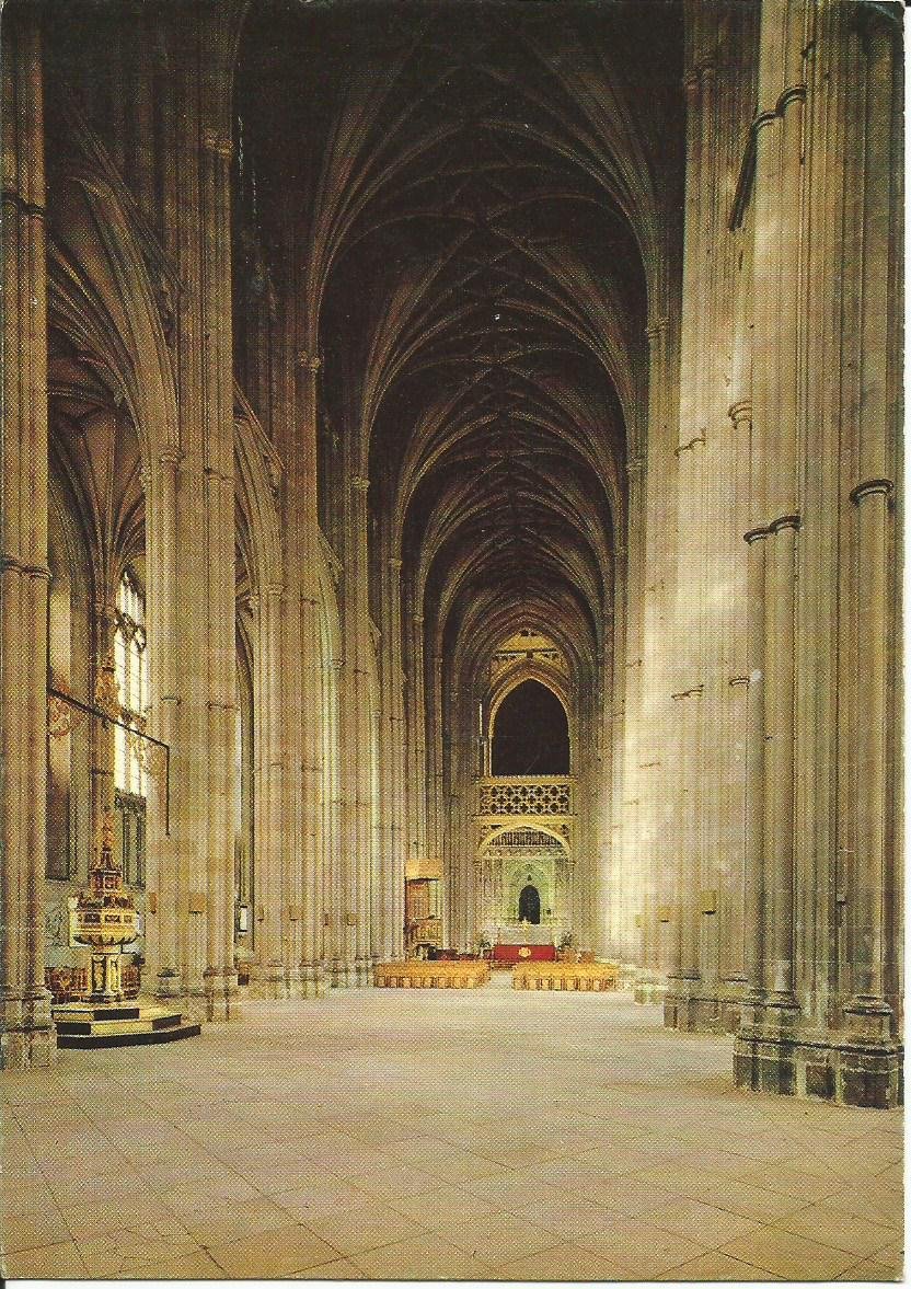 Canterbury, The Nave of the Cathedral