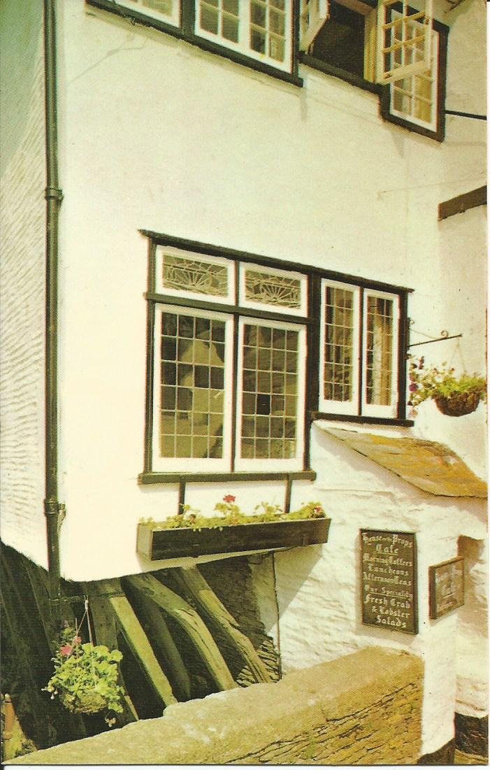 Cornwall, Polperro, House on Props