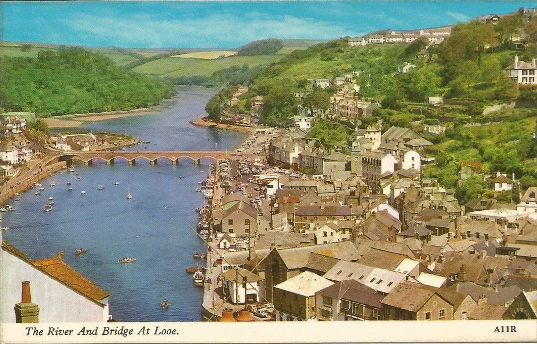 Cornwall, Looe, The river and bridge