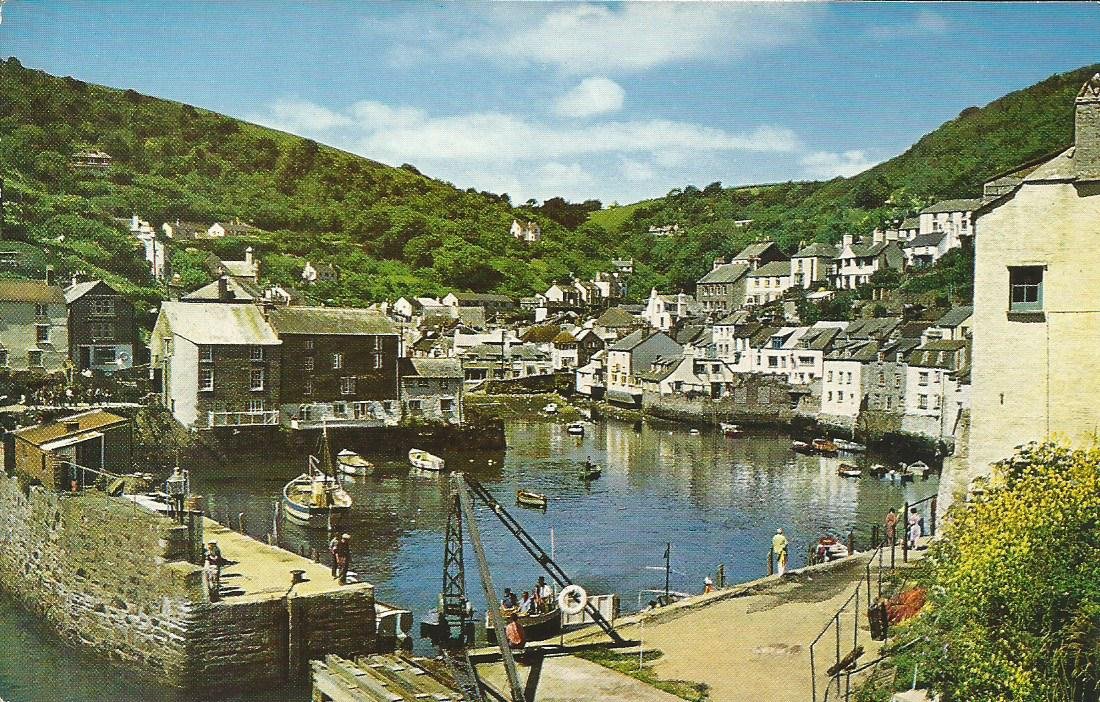 Cornwall, Polperro, Inner Harbour