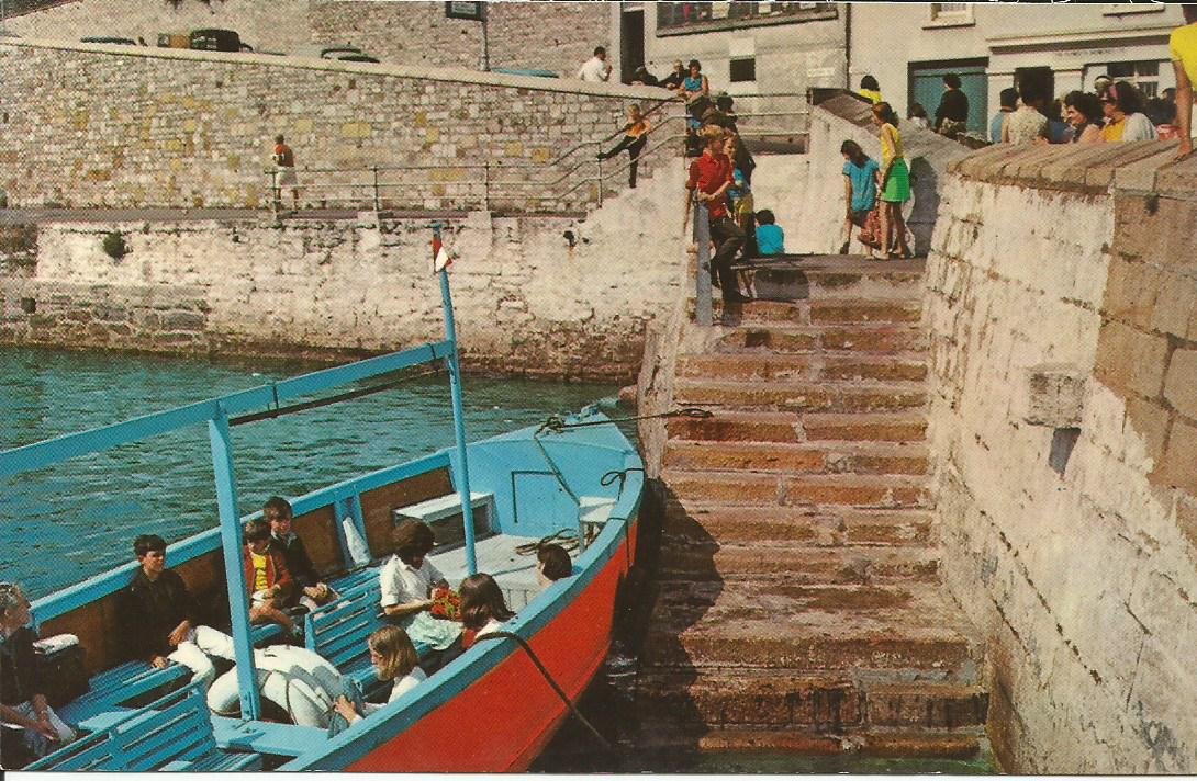 Devon, Mayflower Steps, The Barbican, Plymouth, Devon
