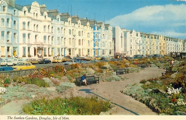 Isle of Man The Sunken Gardens, Douglas