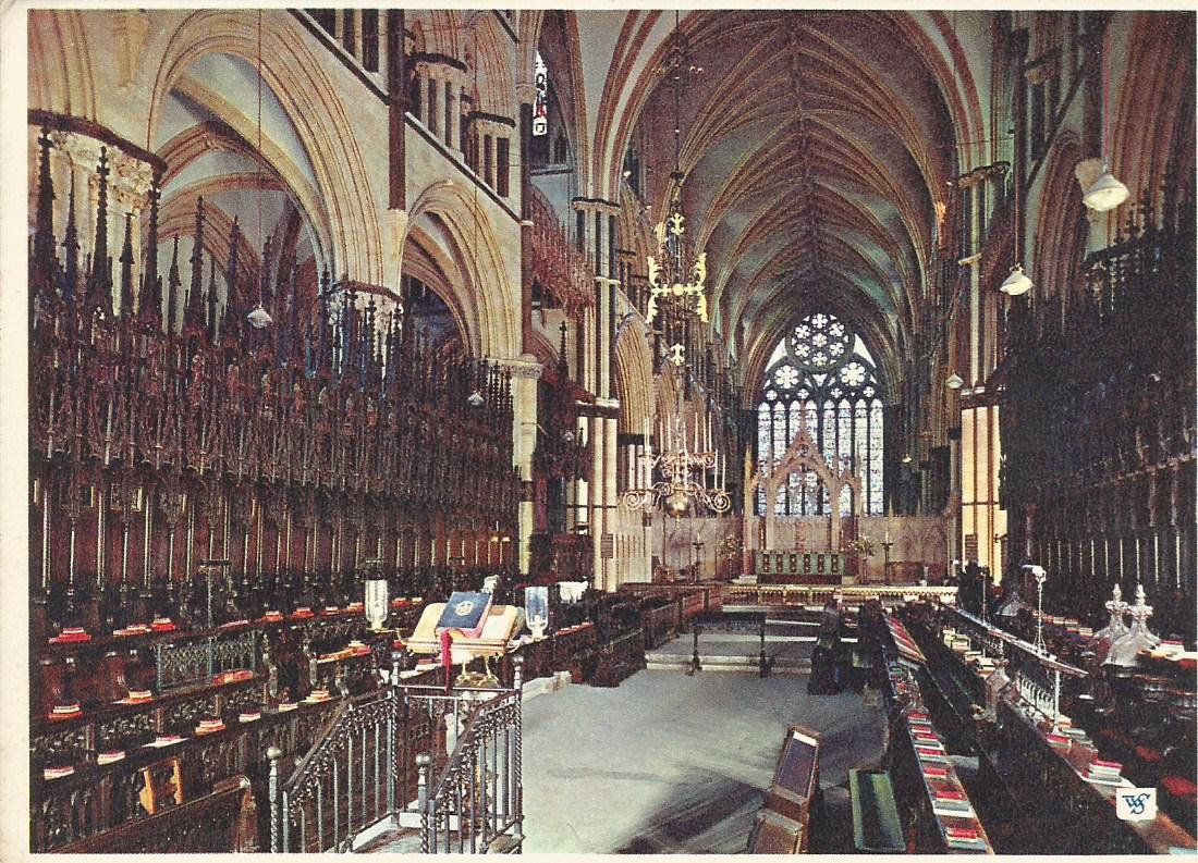 Lincoln, The Cathedral, Choir and High Altar