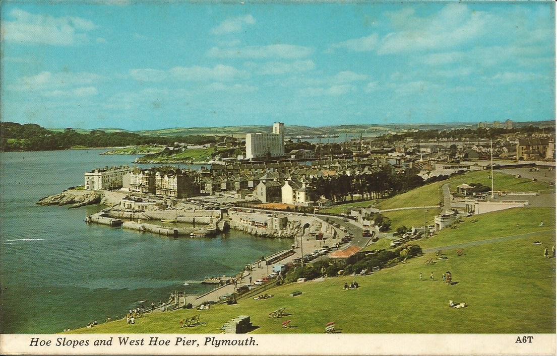 Plymouth, Hoe Slopes and West Hoe Pier