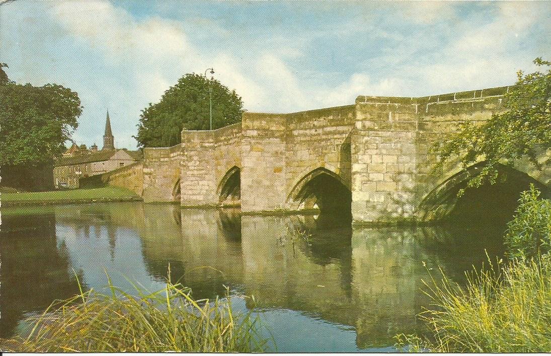 Bakewell, The river Wye at Bakewell