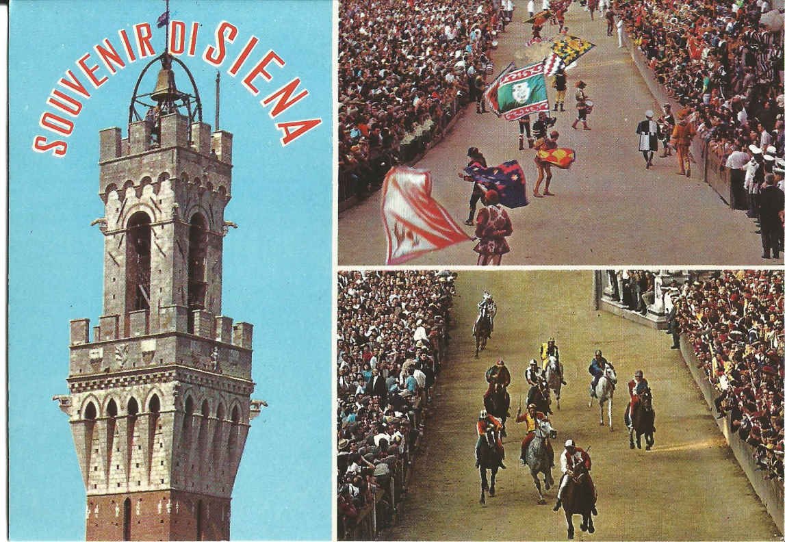 Siena, No detail on Post Card