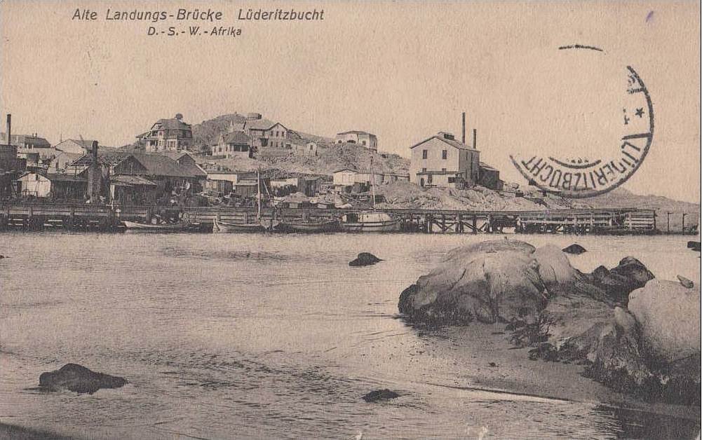 Old Jetty, Luderitz, G.S.W.A.