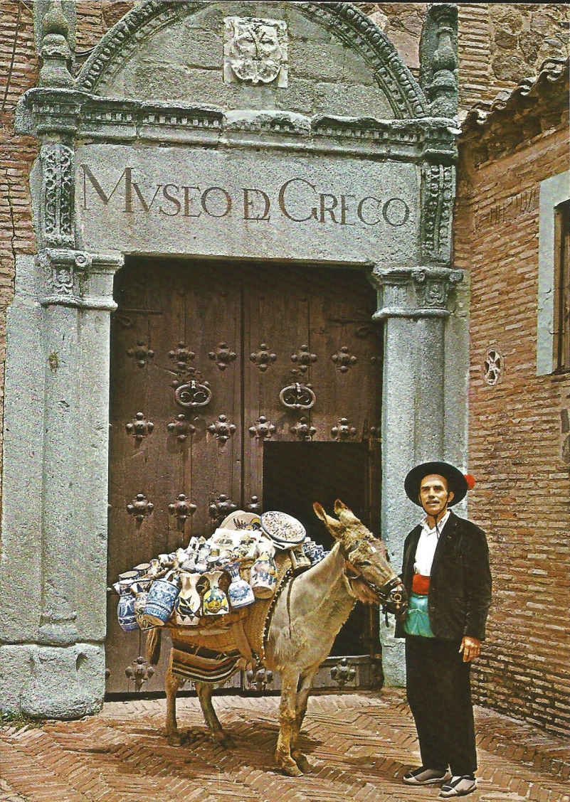 Toledo, El Greco Museum &amp; typical Vendor