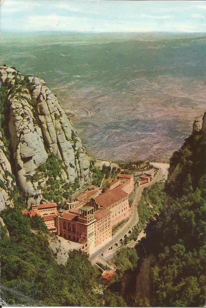 Montserrat_ View on the Monastery