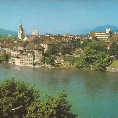 Olten_ Partie an der Aare