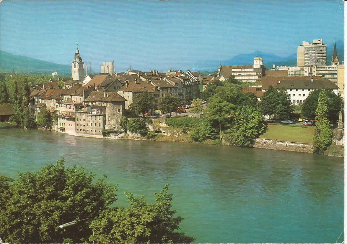 Olten_ Partie an der Aare